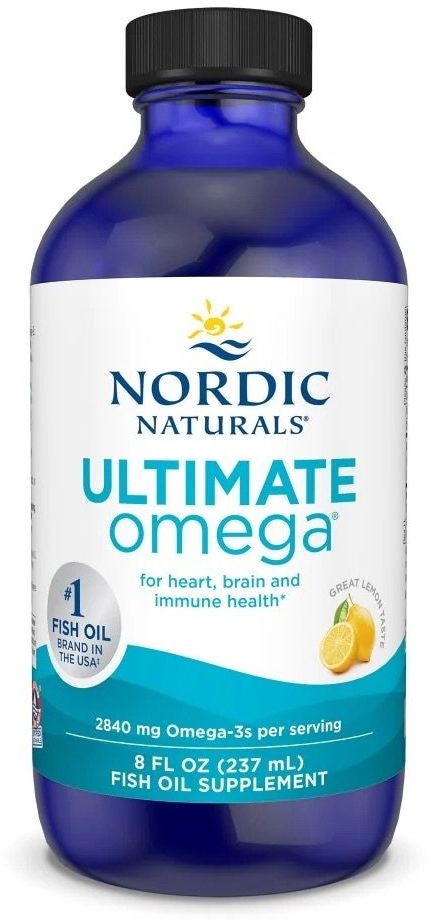 Nordic Naturals Ultimate Omega Liquid 2840 mg citrón 237 ml