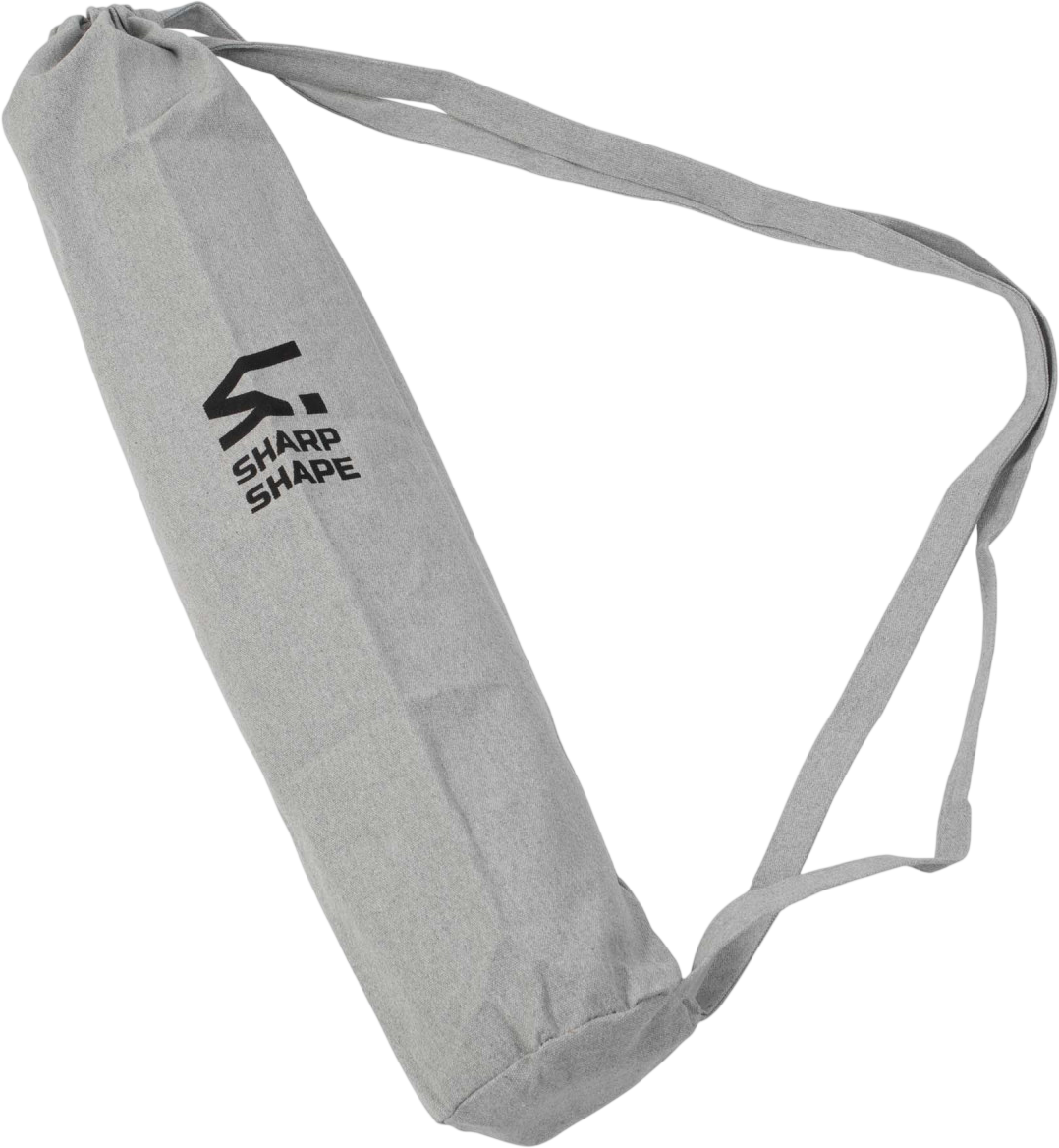 Sharp Shape Vak na jogamatku Canvas šedý