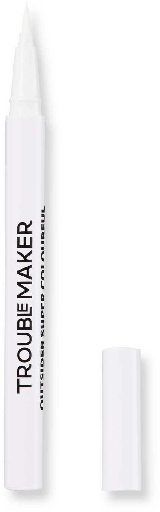 Trouble Maker Outsider Liquid Eyeliner Pen Spooky Island White 0.5 ml