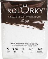 Kolorky DELUXE VELVET PANTS NIGHT Sleepy vel. XL (12-16 kg)  17 ks