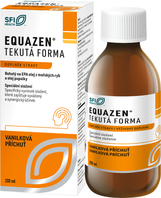 Equazen Tekutá forma s příchutí vanilky 200 ml
