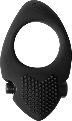 Lola Games Vibrační erekční kroužek Pure Passion Sunset Black