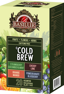 Basilur Cold Brew Assorted přebal 20 x 2 g
