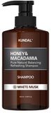 Kundal Honey&Macadamia Nature Shampoo - přírodní hydratační šampon s vůní Bílého Pižma 500 ml