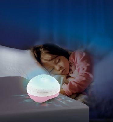 Infantino Hudební kolotoč s projekcí 3v1 růžový