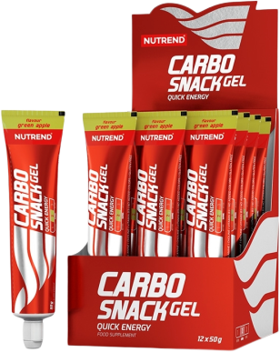Nutrend Carbosnack Gel zelené jablko tuba 50 g