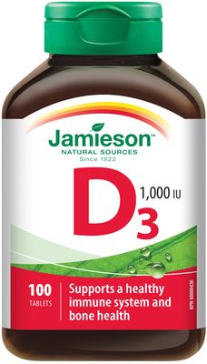 Vitamín D3 1000 IU 100 tablet