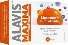 Alavis MAXIMA Lipozomální multivitamín 30 kapslí