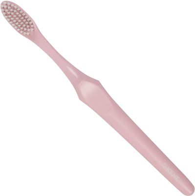 GB Kent & Sons Plc KENT - Zubní kartáček SMILE Super Soft se stříbrem v růžové barvě