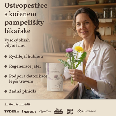 Herbyway Ostropestřec mariánský a pampeliška lékařská 360 g
