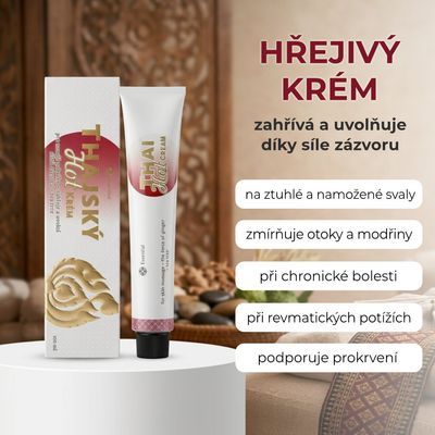 Thai Cream Hot Cream +Essential 100 ml