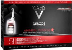 Vichy Dercos Aminexil clinical 5 multiúčelová kúra proti vypadávání vlasů pro muže 21 x 6 ml