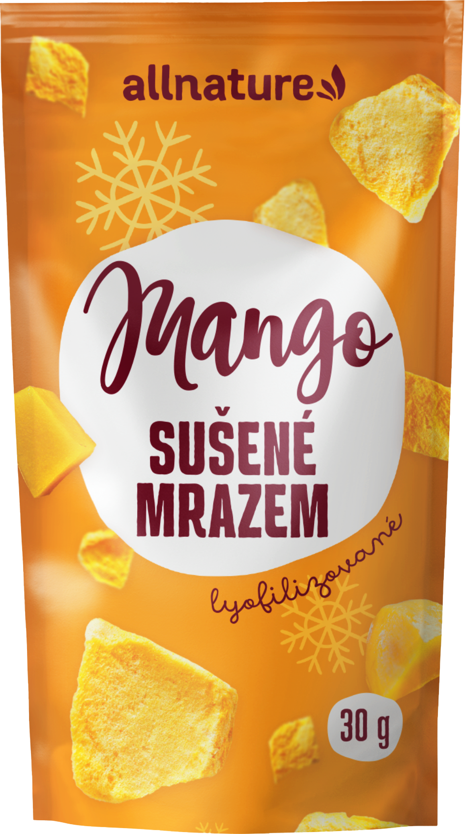 Allnature Mango sušené mrazem 30 g
