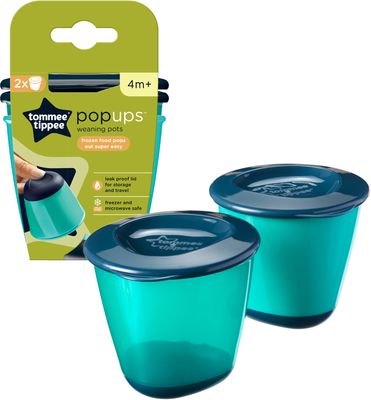 Tommee Tippee Sada nádobek na jídlo, 2 ks