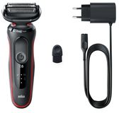 Braun Holicí strojek 5, 51-R1000s Wet&Dry červený