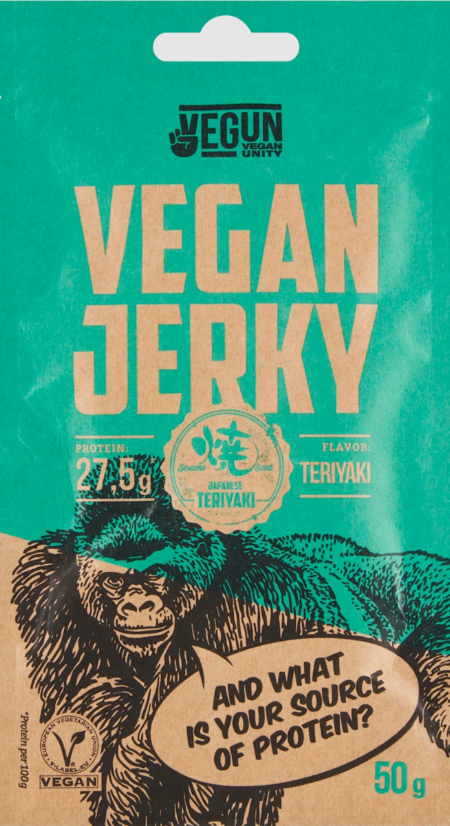 Vegun Vegan Jerky Teriyaki 50 g