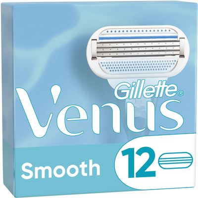 Gillette Venus Smooth náhradní hlavice 12 ks