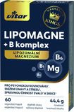 Vitar Kings LIPOMAGNE + B komplex 60 kapslí