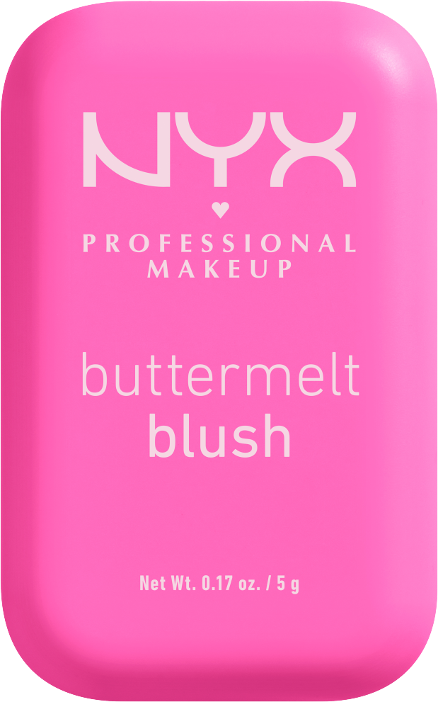 NYX Professional Makeup Buttermelt Blush 01 My Butta Half pudrová tvářenka