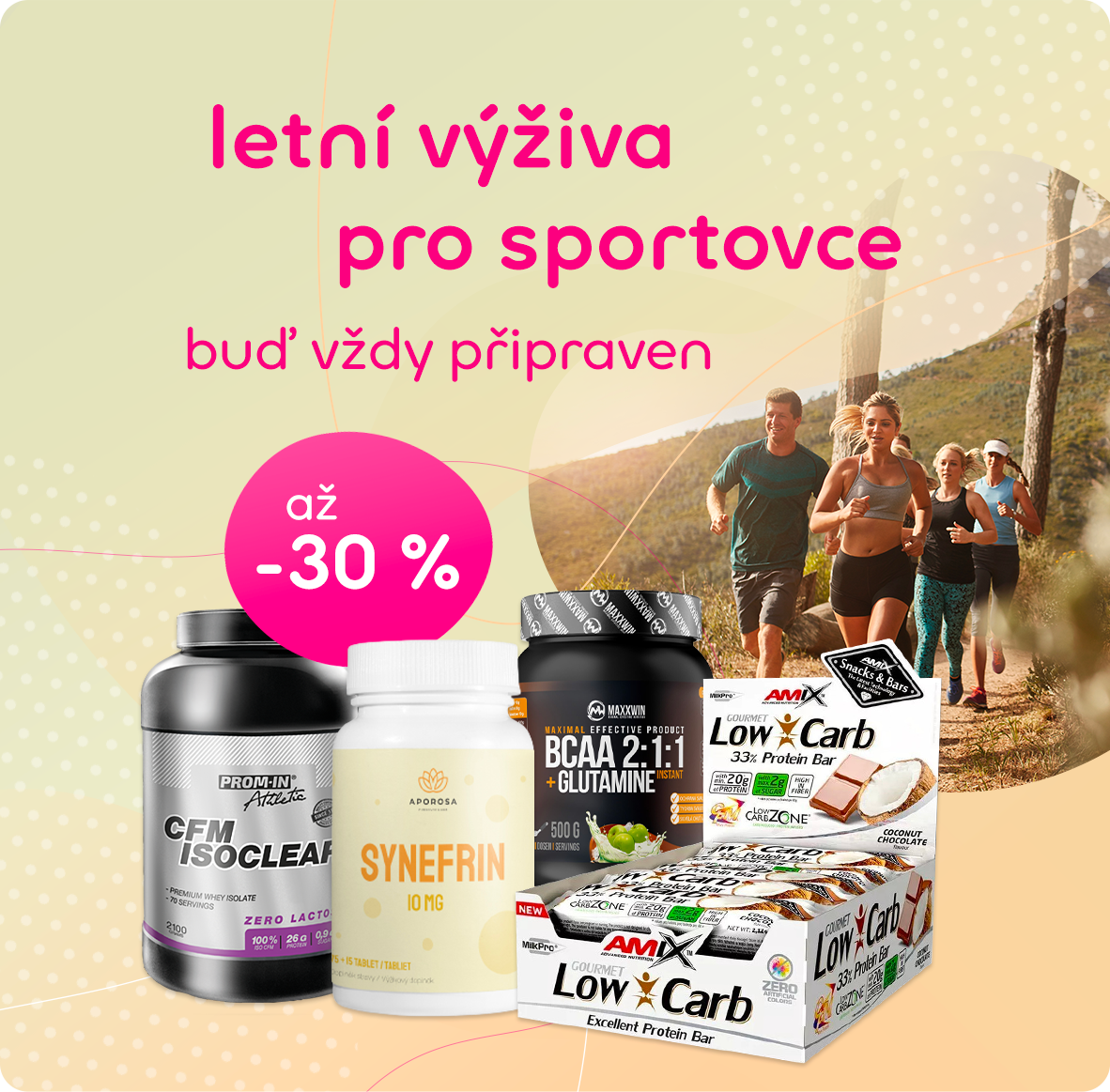 letní výživa pro sportovce