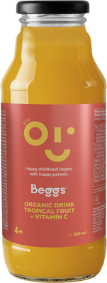 Beggs BIO Nápoj tropické ovoce 300 ml