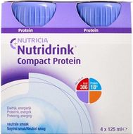 Nutridrink Compact Protein s neutrální příchutí 4 x 125 ml