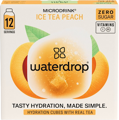 Waterdrop Ice Tea Peach 12 ks