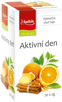 Apotheke Aktivní den čaj 20 x 2 g