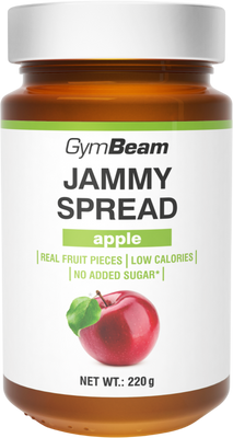 GymBeam Jammy Spread jablko 220 g