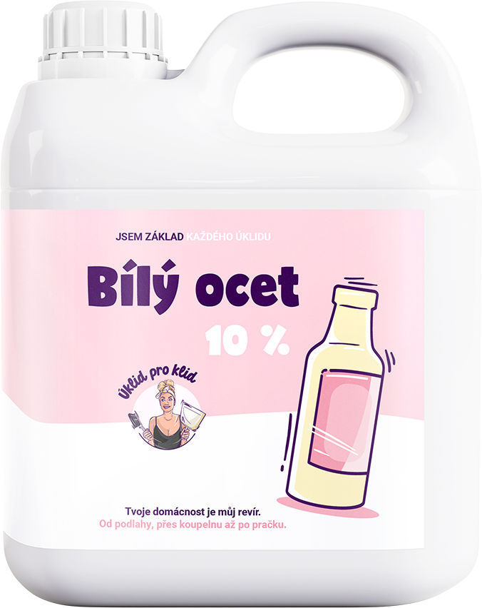 Úklid pro klid Bílý ocet 10% 2 l