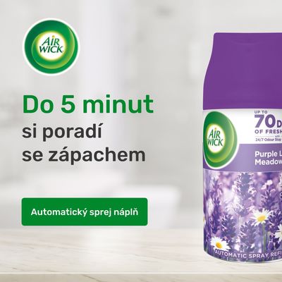 Airwick Náplň do automatického difuzéru Freshmatic Levandule 250 ml