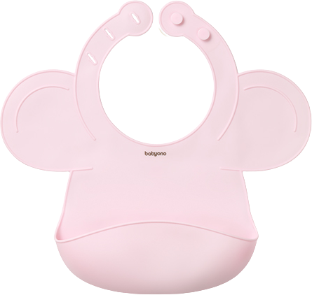 BabyOno Bryndák silikonový Pink