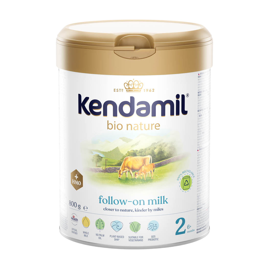 Kendamil BIO Nature počáteční mléko 1 HMO DHA+