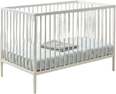 Petite&Mars Postýlka dřevěná Nela White Wood