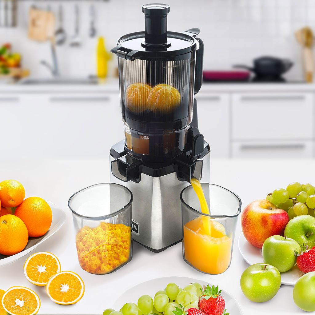 Tesla SlowJuicer SJ770 XXL Deluxe - nízkootáčkový šnekový odšťavňovač