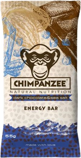 Chimpanzee Energy bar Tmavá čokoláda/Mořská sůl 55 g