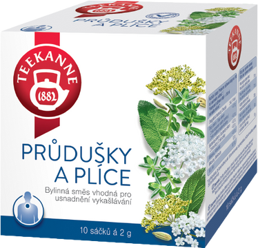 Teekanne Průdušky a plíce bylinný čaj sáčky 10 x 2 g