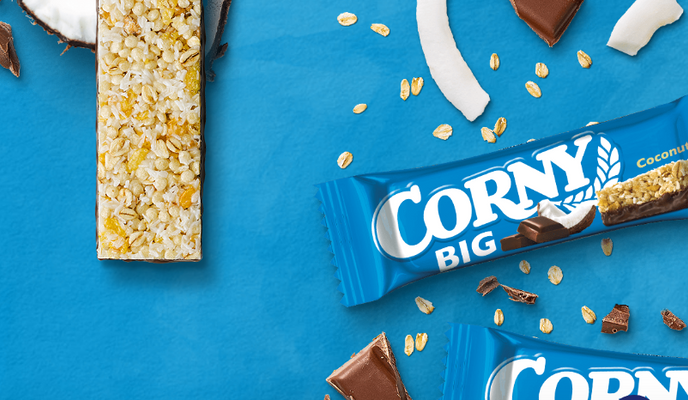 Corny BIG cereální tyčinka kokos-čokoláda 50 g