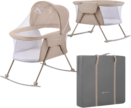 Kinderkraft Postýlka dětská 3v1 Lovi Beige