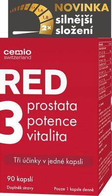 Cemio RED3 90 kapslí