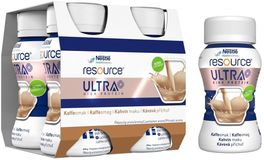 Resource Resource Ultra +HP Kávová příchuť por.sol. 4 x 125 ml