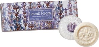 SAF Fiorentino Tuhé mýdlo, Toskánská levandule 3 x 125 g