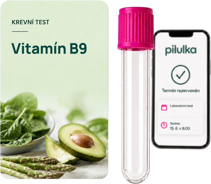 Unilabs Kyselina listová: hladina vitaminu B9