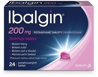 Ibalgin ® 200mg potahované tablety 24 ks