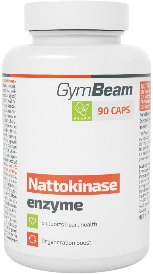 GymBeam Nattokináz enzim 90 kapszula