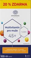 Aporosa Multivitamin pro muže 45+, 120 tablet