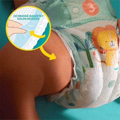 Pampers Active Baby plenky vel. 4, 9-14 kg, 76 ks
