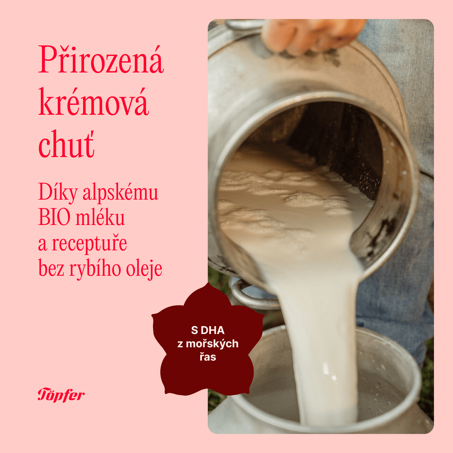 Töpfer BIO 3 pokračovací mléčná kojenecká výživa 600 g