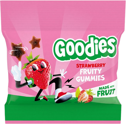 Goodies Jahodoví gumídci 17 g