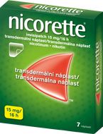 Nicorette Invisipatch 15 mg/16 h náplast 7 ks